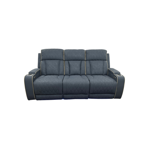 Brayden Studio Fauzia Breathing Leather Dual Power Reclining Sofa With USB Charging Jack, image 2