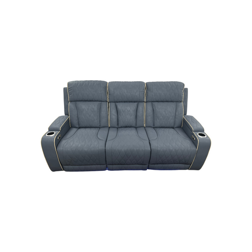 Brayden Studio Fauzia Breathing Leather Dual Power Reclining Sofa With USB Charging Jack, image 3