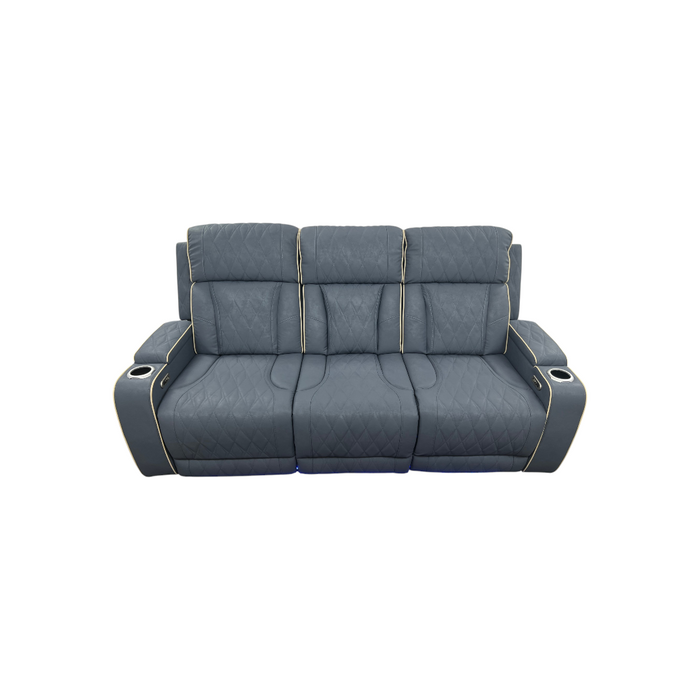 Brayden Studio Fauzia Breathing Leather Dual Power Reclining Sofa With USB Charging Jack, image 3