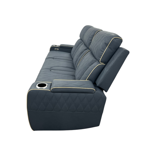 Brayden Studio Fauzia Breathing Leather Dual Power Reclining Sofa With USB Charging Jack, image 6