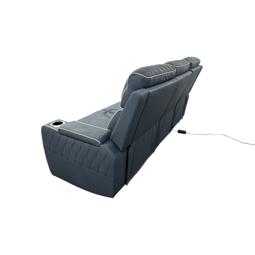 Brayden Studio Fauzia Breathing Leather Dual Power Reclining Sofa With USB Charging Jack, image 8