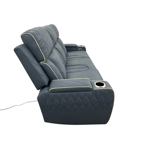 Brayden Studio Fauzia Breathing Leather Dual Power Reclining Sofa With USB Charging Jack, image 14