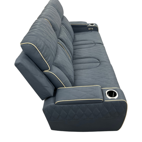 Brayden Studio Fauzia Breathing Leather Dual Power Reclining Sofa With USB Charging Jack, image 15