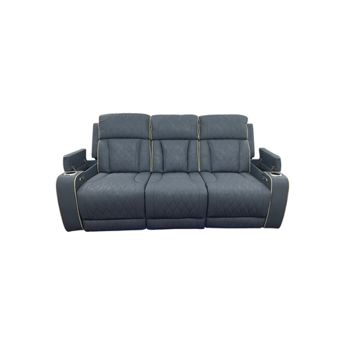Brayden Studio Fauzia Breathing Leather Dual Power Reclining Sofa With USB Charging Jack, image 29
