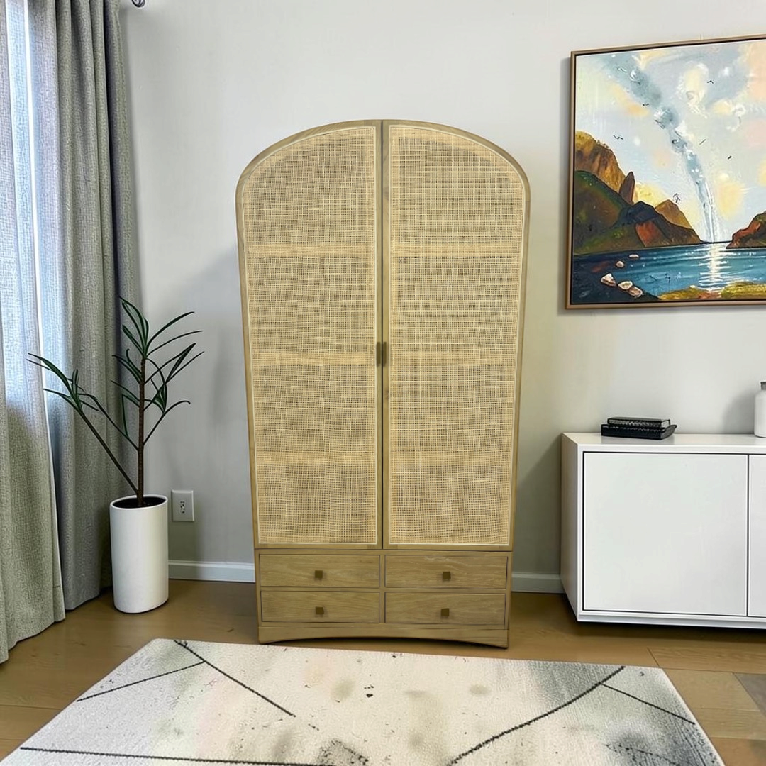 Joss and Main Rosanna 79" Tall 2-Door Cabinet