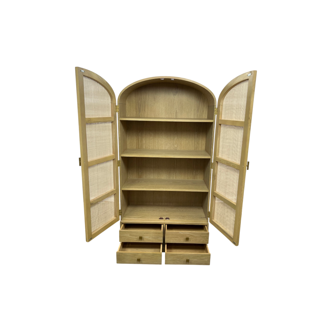 Joss and Main Rosanna 79" Tall 2-Door Cabinet