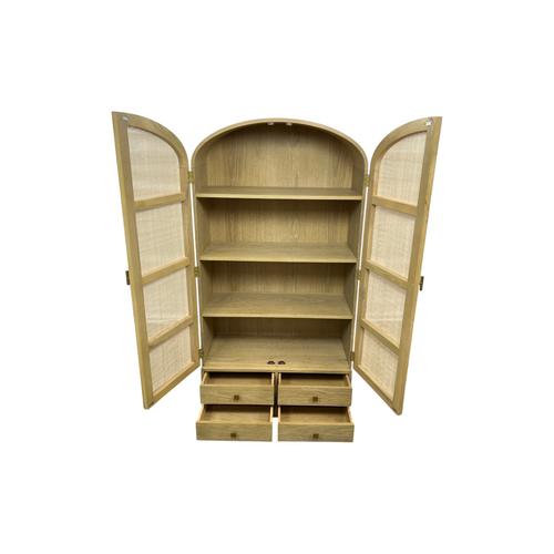 Joss and Main Rosanna 79" Tall 2-Door Cabinet, image 14