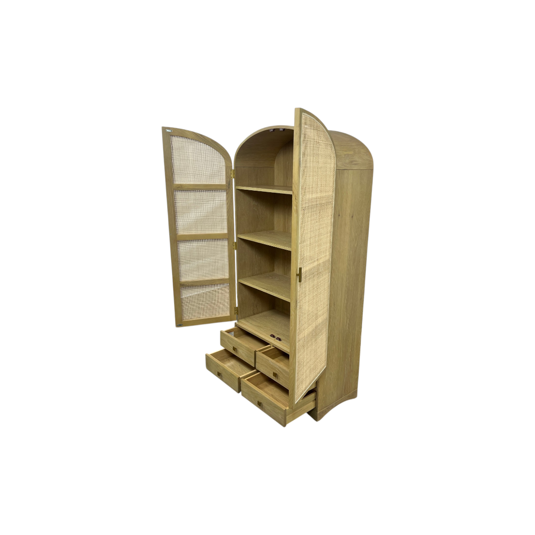 Joss and Main Rosanna 79" Tall 2-Door Cabinet
