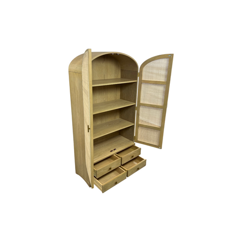 Joss and Main Rosanna 79" Tall 2-Door Cabinet, image 18