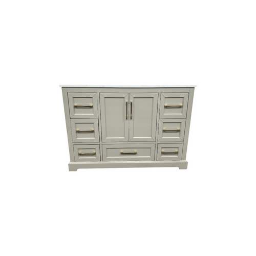 Lark Manor Alpharetta 48'' Freestanding Single Bathroom Vanity with Engineered Stone Top, image 1
