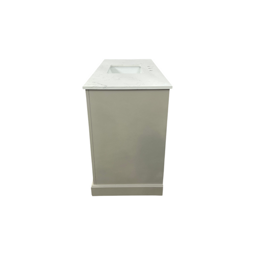 Lark Manor Alpharetta 48'' Freestanding Single Bathroom Vanity with Engineered Stone Top, image 7