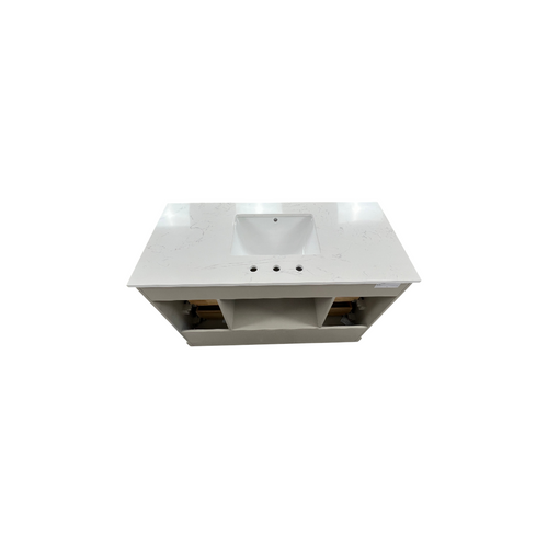 Lark Manor Alpharetta 48'' Freestanding Single Bathroom Vanity with Engineered Stone Top, image 11