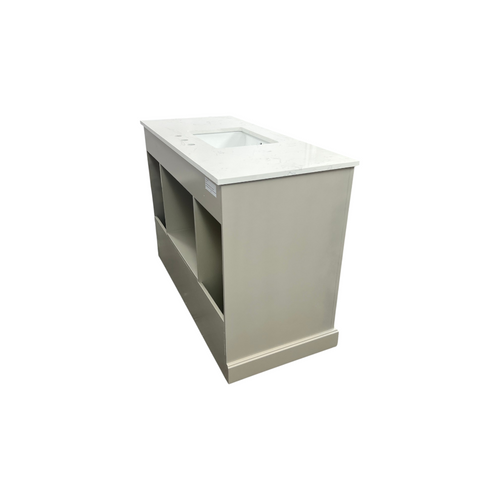 Lark Manor Alpharetta 48'' Freestanding Single Bathroom Vanity with Engineered Stone Top, image 12