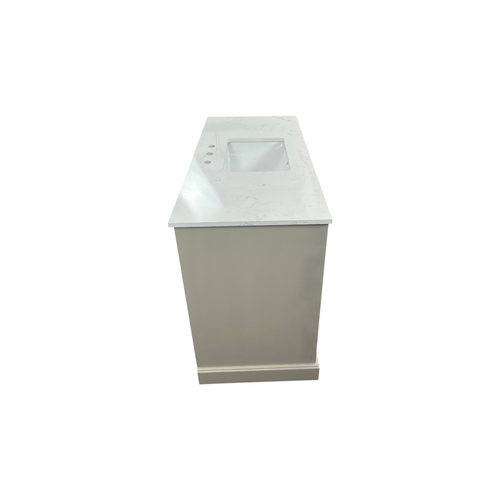 Lark Manor Alpharetta 48'' Freestanding Single Bathroom Vanity with Engineered Stone Top, image 16
