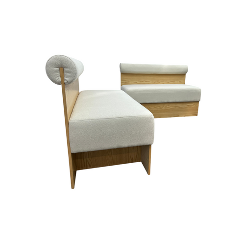 Exintor Cream-colored padded solid wood display booth (Set of 2), image 14