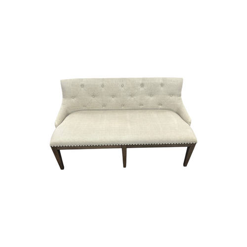 Lark Manor Aisja Upholstered Shelter Dining Bench - Brown, image 4