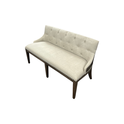Lark Manor Aisja Upholstered Shelter Dining Bench - Brown, image 7