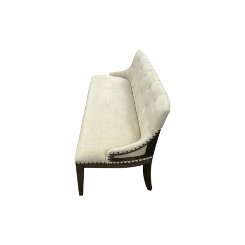 Lark Manor Aisja Upholstered Shelter Dining Bench - Brown, image 10