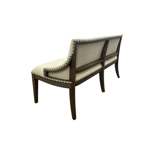Lark Manor Aisja Upholstered Shelter Dining Bench - Brown, image 11