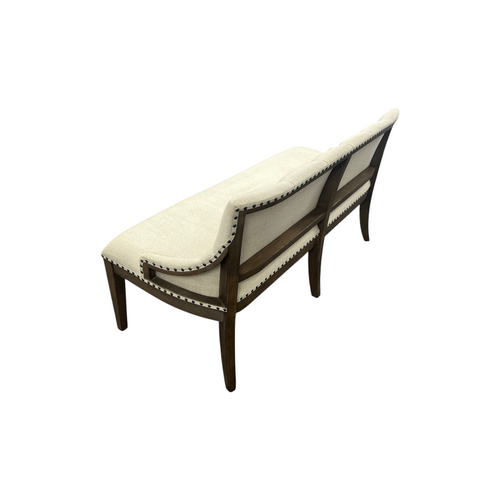 Lark Manor Aisja Upholstered Shelter Dining Bench - Brown, image 13