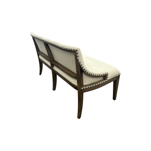 Lark Manor Aisja Upholstered Shelter Dining Bench - Brown, image 17