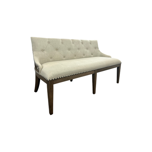 Lark Manor Aisja Upholstered Shelter Dining Bench - Brown, image 20
