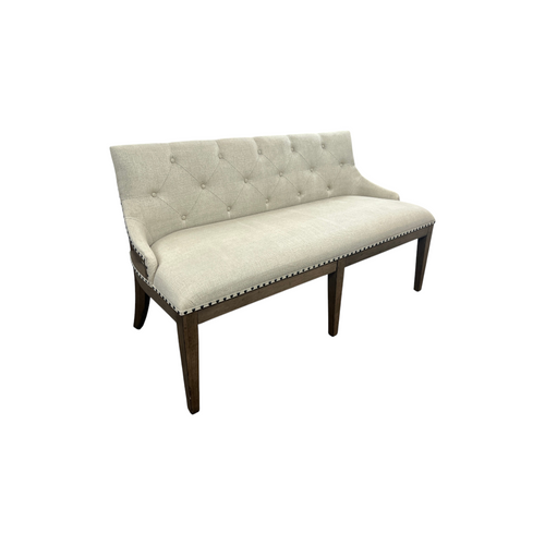 Lark Manor Aisja Upholstered Shelter Dining Bench - Brown, image 21
