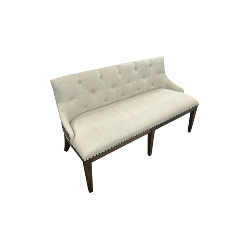 Lark Manor Aisja Upholstered Shelter Dining Bench - Brown, image 22