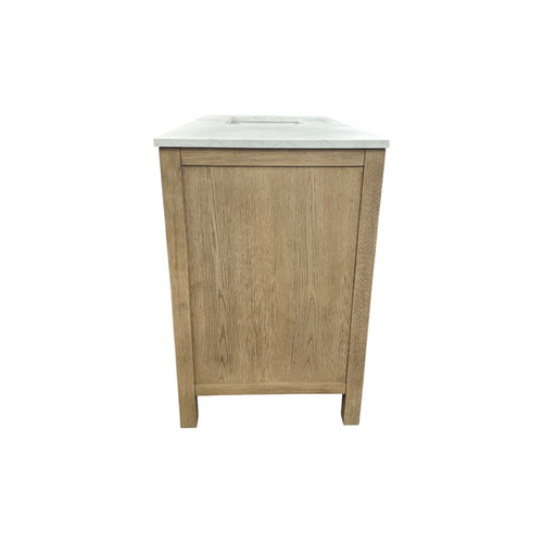 Birch Lane Lala 42" Single Bathroom Vanity With Grain White Engineered Stone Countertop Without Mirror, image 7