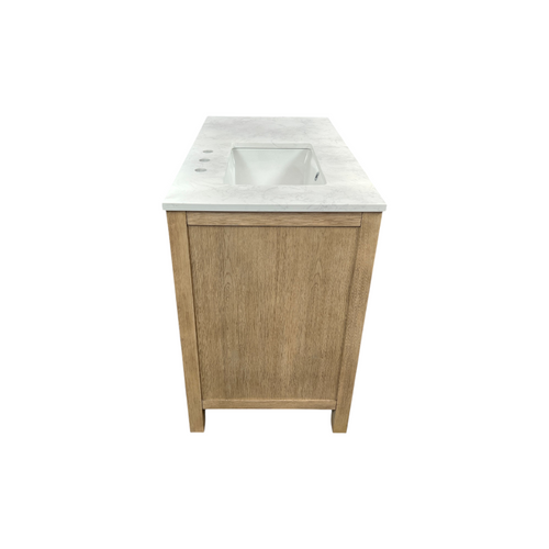 Birch Lane Lala 42" Single Bathroom Vanity With Grain White Engineered Stone Countertop Without Mirror, image 19