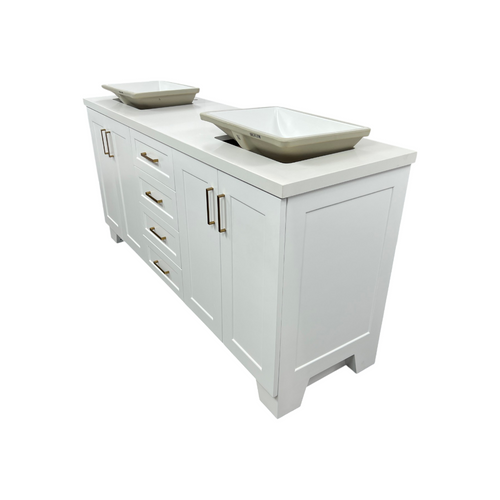 Ariel Bath 73 IN. Single Bathroom Vanity, image 6
