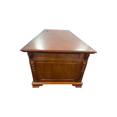 Canora Grey European Style Carved Office Desk, image 18
