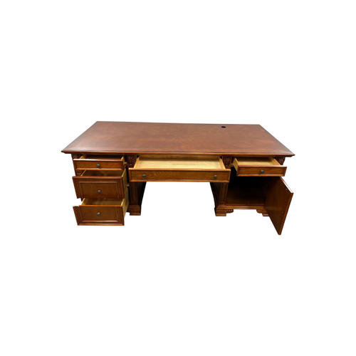 Canora Grey European Style Carved Office Desk, image 25