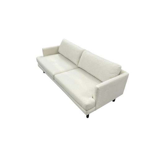 Simplihome Livingston Woven-Blend Fabric Mid-Century Modern Sofa with Solid Wood Frame for Living Room, image 6