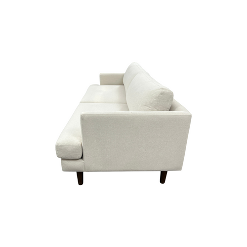 Simplihome Livingston Woven-Blend Fabric Mid-Century Modern Sofa with Solid Wood Frame for Living Room, image 7