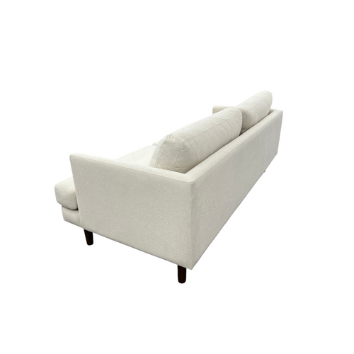 Simplihome Livingston Woven-Blend Fabric Mid-Century Modern Sofa with Solid Wood Frame for Living Room, image 9