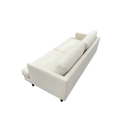 Simplihome Livingston Woven-Blend Fabric Mid-Century Modern Sofa with Solid Wood Frame for Living Room, image 11