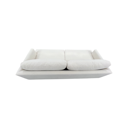 Simplihome Livingston Woven-Blend Fabric Mid-Century Modern Sofa with Solid Wood Frame for Living Room, image 12