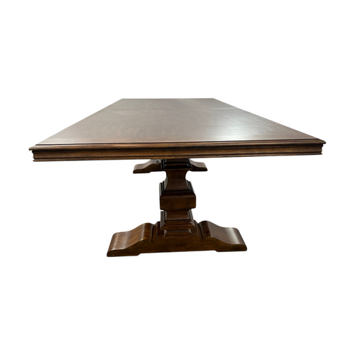 Hooker Furniture Archivist Trestle Table With Two 18" Leaves, image 7