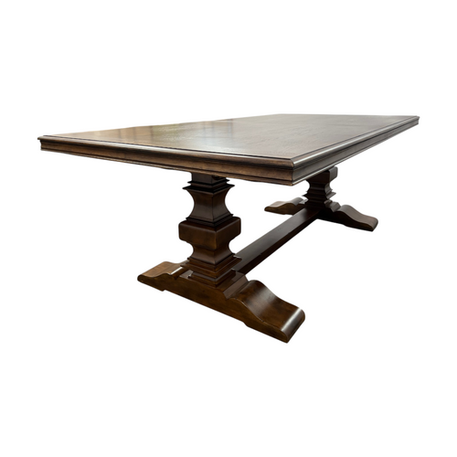Hooker Furniture Archivist Trestle Table With Two 18" Leaves, image 11
