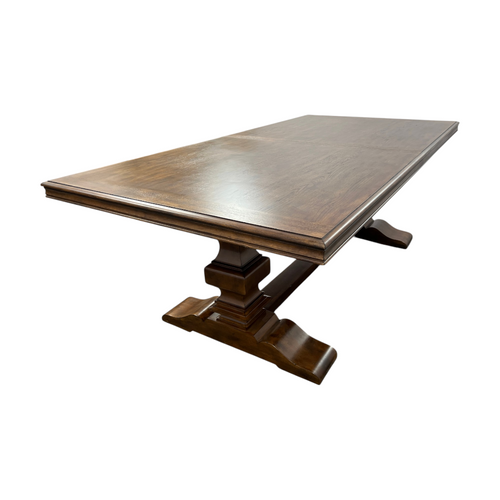 Hooker Furniture Archivist Trestle Table With Two 18" Leaves, image 12