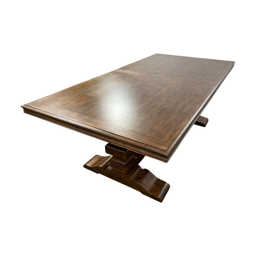 Hooker Furniture Archivist Trestle Table With Two 18" Leaves, image 13