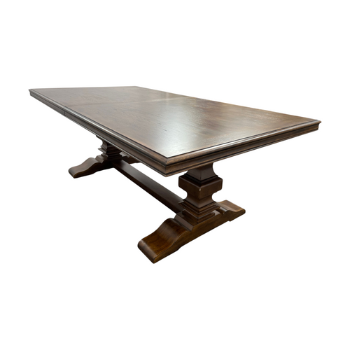 Hooker Furniture Archivist Trestle Table With Two 18" Leaves, image 14