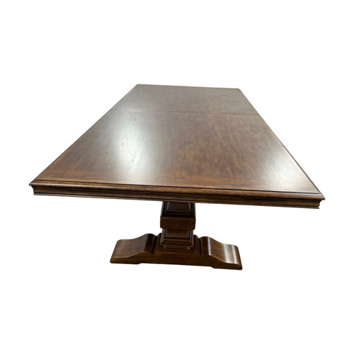Hooker Furniture Archivist Trestle Table With Two 18" Leaves, image 18