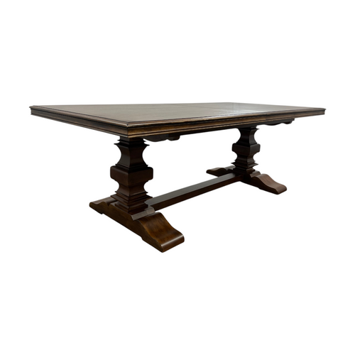 Hooker Furniture Archivist Trestle Table With Two 18" Leaves, image 20