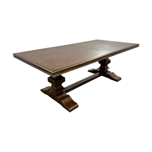 Hooker Furniture Archivist Trestle Table With Two 18" Leaves, image 21