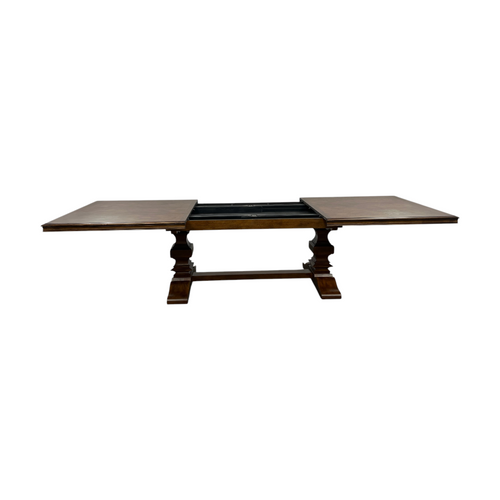 Hooker Furniture Archivist Trestle Table With Two 18" Leaves, image 22