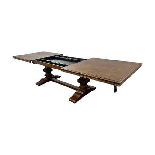 Hooker Furniture Archivist Trestle Table With Two 18" Leaves, image 24