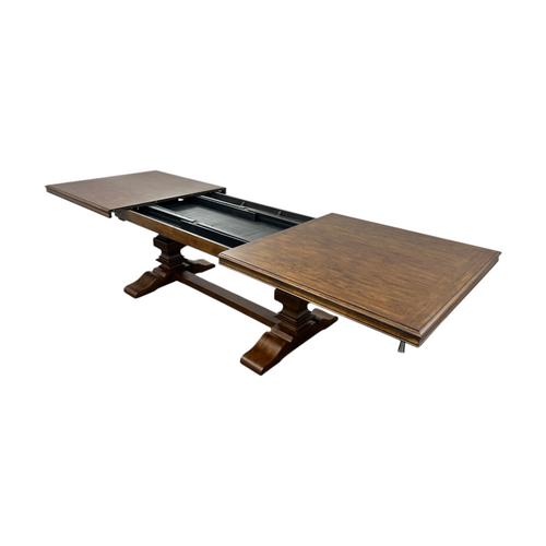 Hooker Furniture Archivist Trestle Table With Two 18" Leaves, image 25