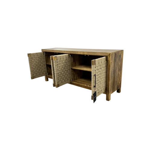 Birch Lane Wood Four Door Credenza, image 30